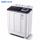 AUX 奥克斯 HB90P120-A17866 洗+脱14公斤半自动宿舍大容量家商用双桶缸洗衣机大容量 黑色