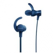 SONY 索尼 MDR-XB510AS 入耳式挂耳式有线耳机 蓝色 3.5mm