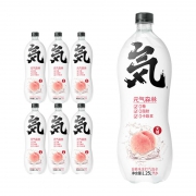 88VIP：元气森林 白桃味苏打气泡水 1.25L*6瓶
