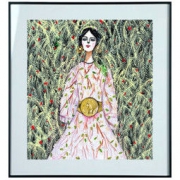 维格列艺术 Decue Wu《广泛的时装Ⅱ》280x280mm 纸本微喷 装饰画