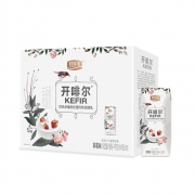 9号0点、88VIP：JUNLEBAO 君乐宝 开啡尔酸牛奶 草莓味 200g*20盒*3件