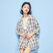 20日10点：LEDIN 乐町 CWBAA2230B5 女士西装外套