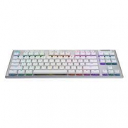 罗技 G913 TKL 87键 2.4G Lightspeed 蓝牙双模无线机械键盘 白色 GL T轴 RGB 1199元