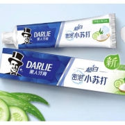plus会员：DARLIE 黑人 超白密泡小苏打牙膏 190g+王老吉清新口气牙膏100g