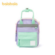 balabala 巴拉巴拉 儿童拼色双肩背包