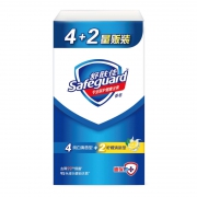 Safeguard 舒肤佳 家庭装香皂 6块装 纯白*4+柠檬*2