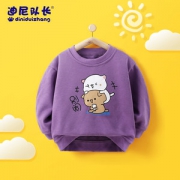 秋装卡通连帽纯棉卫衣