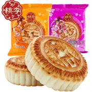 香酥可口！桃李 京式提浆散装月饼 100g*8块