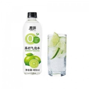 京东极速版：惠寻 柠檬味 无糖 苏打水饮料 480ml*6瓶