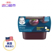 Gerber 嘉宝 西梅果泥 一段 56g*2/组