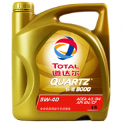 PLUS会员：TotalEnergies 道达尔能源 快驰9000 全合成机油 5W-40 SN A3/B4级 4L