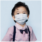 Purcotton 全棉时代 儿童学生一次性日用标准口罩（非独立，包装花色随机） 50片/盒(挂耳式)