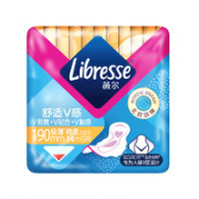 Libresse 薇尔 迷你卫生巾 极薄棉柔 V感系列190mm*14片