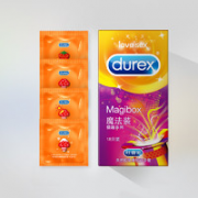 durex 杜蕾斯 情趣系列 避孕套 共18只（草莓果味3只+凸点螺纹5只+凸点螺纹热感5只+凸点螺纹凉感5只）