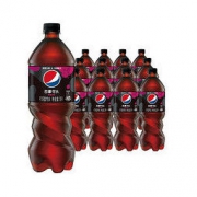 有券的上：pepsi 百事 可乐 无糖树莓味 碳酸饮料 1L*12瓶