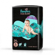 Pampers 帮宝适 黑金帮系列 婴儿拉拉裤 L 34片
