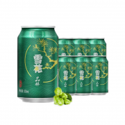 雪花啤酒 8度 晶粹 330ml*6听