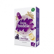LittleFreddie 小皮 有机高铁米粉 奥地利版 2段 蓝莓香蕉谷物 200g