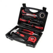 WORKPRO 万克宝 W00010002 家用工具箱套装9件套