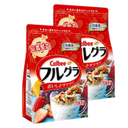 日本热销款 卡乐比 经典原味水果麦片 700g*2袋
