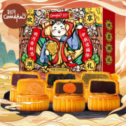 CAFINE 刻凡 礼遇中秋月饼礼盒 6味6枚 360g