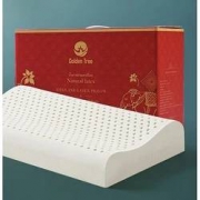 PLUS会员：金橡树 泰国原产天然乳胶波浪枕