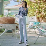 VERO MODA 女士显瘦长裤 3211PL017