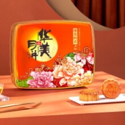 限地区：Huamei 华美 四喜月饼礼盒720g