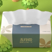 聚划算百亿补贴：may flower 五月花 抽纸 3层100抽*30包