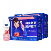 蒙牛 纯甄 白桃石榴味小蛮腰酸奶 230g*10瓶*2箱