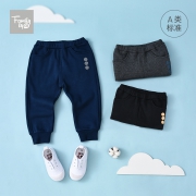 10月1日0点：Family 好孩子 休闲裤 加绒运动裤 80-110CM