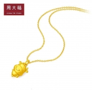 历史新低：CHOW TAI FOOK 周大福 EOF83 牛年生肖金足金吊坠 2.2克