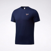Reebok 锐步 CL F SMALL VECTOR TEE FT7428 中性款短袖T恤