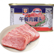 肉质Q弹！MALING 梅林 午餐肉罐头 198g