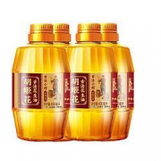 PLUS会员：胡姬花 古法小榨花生油食用油 400ml*4瓶装