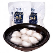 清多多 湖北特产嘉鱼鱼圆 421g*2件 当天活鱼现做