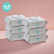 KUB 可优比 宝宝专用柔湿巾 80抽*6包*3件