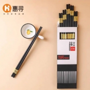 京东极速版:惠寻  合金筷子 10双