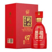 衡水老白干 白酒 67度 中国红 古法酿造 500ml单瓶 礼盒装