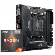 华硕 玩家国度 ROG STRIX B550-I GAMING 主板+AMD 锐龙5 R5-5600X板U套装