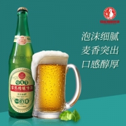 雪熊精酿 哈尔滨大绿棒子啤酒  640ml*12瓶