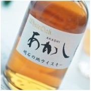 AKASHI 明石 日本威士忌原瓶进口日威洋酒 明石AKASHI白橡木调和威士忌 500ml 单支装 送闻香杯2支