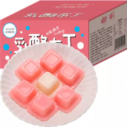 京东极速版：阿尔卑斯 乳酪布丁混合口味 500g