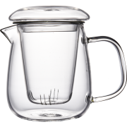 水之铭 高硼硅玻璃茶壶 500ml 3件套