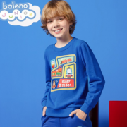 简约休闲！Baleno 班尼路 儿童托马斯印花卫衣