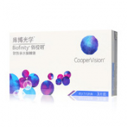 CooperVision 库博光学 佰视明软性亲水接触镜（硅水凝胶）月抛型 3片