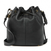 ALEXANDER MCQUEEN麦昆 Padlock Skull Leather 水桶包