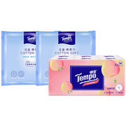Tempo 得宝 棉柔巾7片2包+手帕纸6包