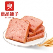 百亿补贴：liangpinpuzi 良品铺子 黑麦全麦面包1000g