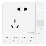 Schneider Electric 施耐德电气 皓呈系列开关插座面板套装 20只装